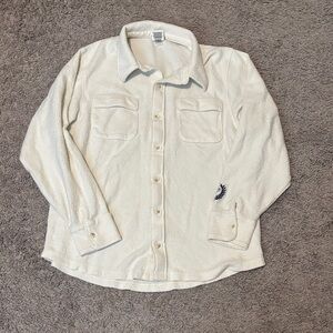 Victoria's Secret Cream Shirt Jacket